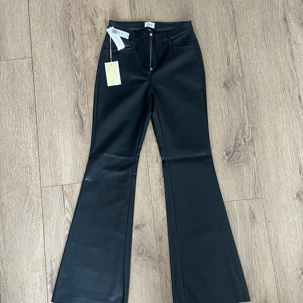 Wilfred Sleek Black Flare Pants